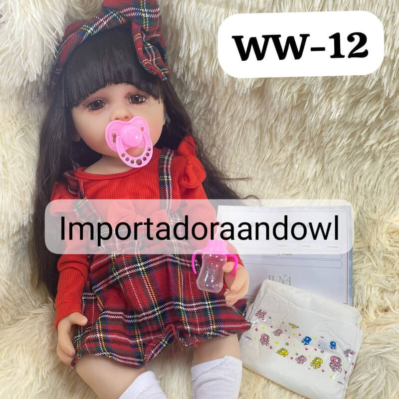 MUÑECA REBORN INCLUYE ACCESORIOS